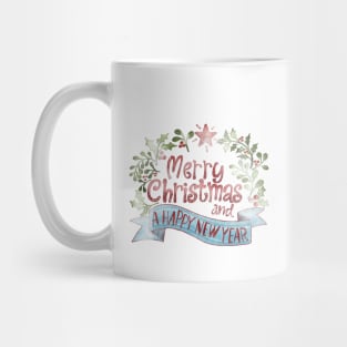 Merry Christmas and happy new year, Christmas collection Mug